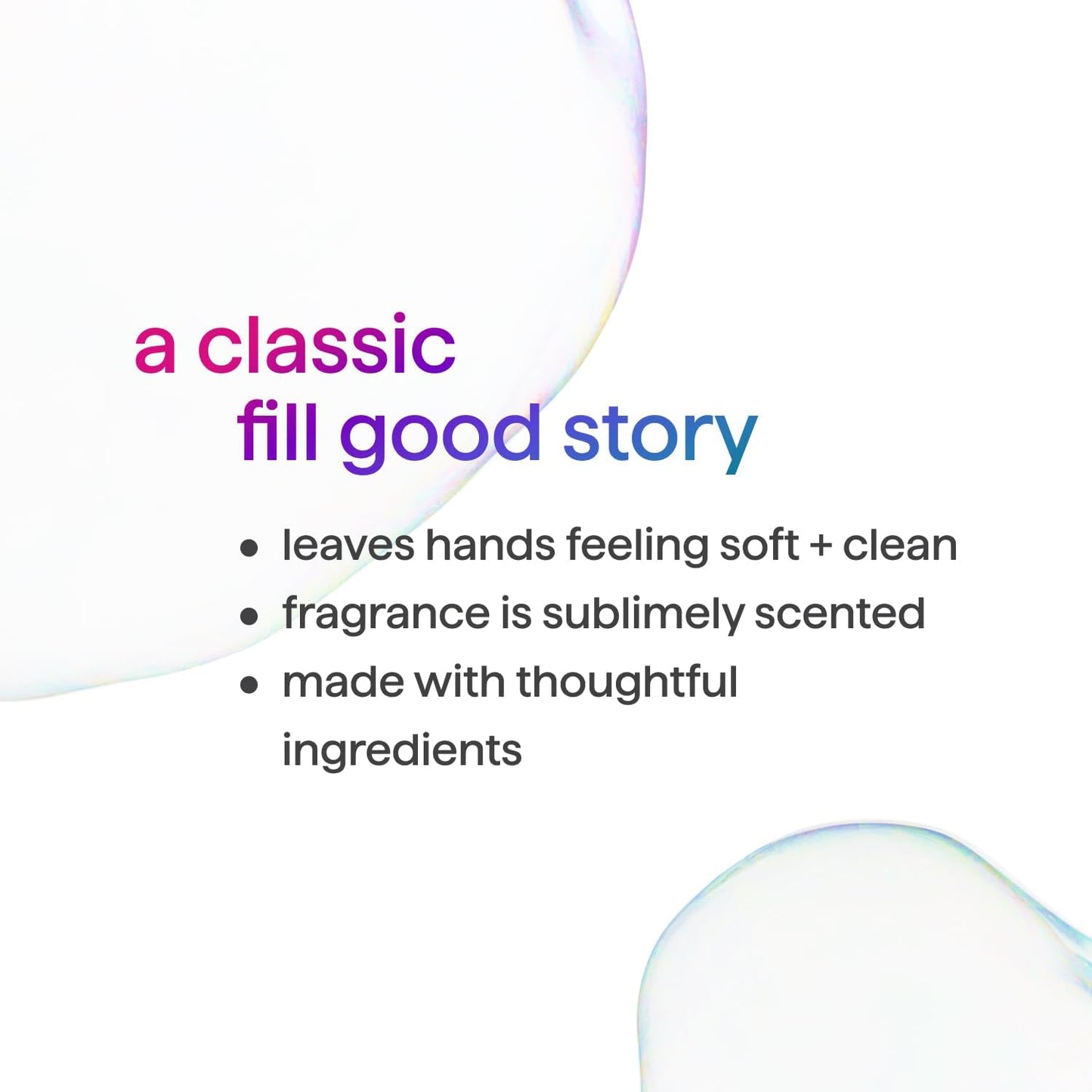 gel hand wash texture designed for foaming or pump dispensers