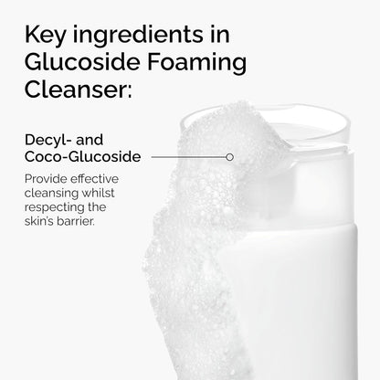 gel-like foaming texture that lathers without harsh detergents