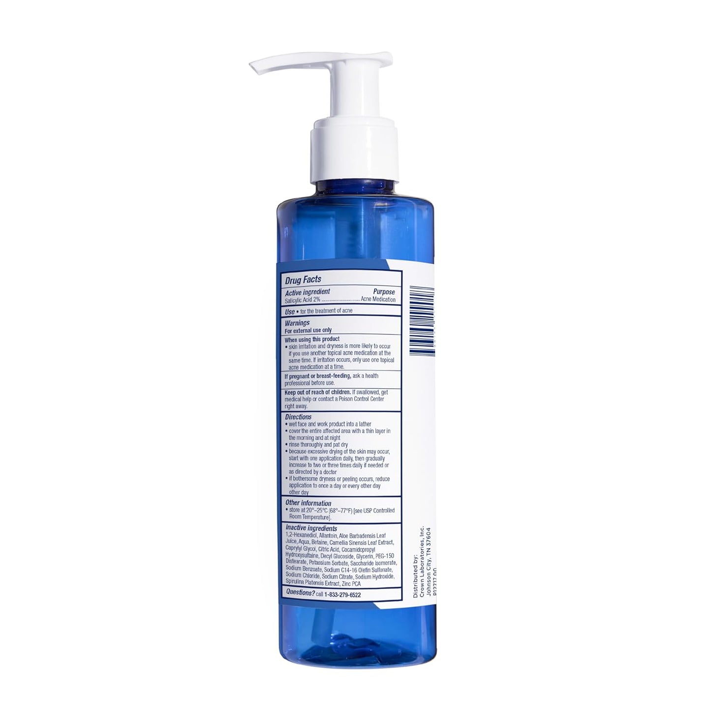 gel-to-foam texture that lathers while remaining gentle on skin