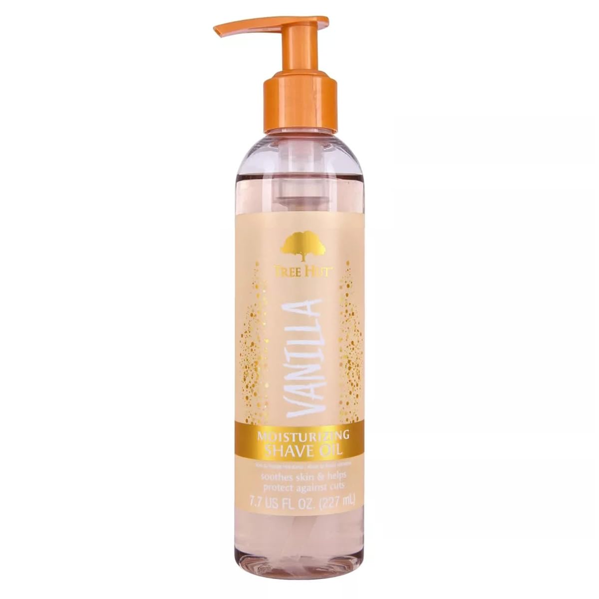gel-to-oil formula that transitions on contact with wet skin for a frictionless shave