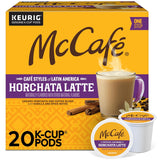 McCafe Premium Horchata Latte K-Cup Pods for the Discerning Home Barista, Café-Style Indulgence