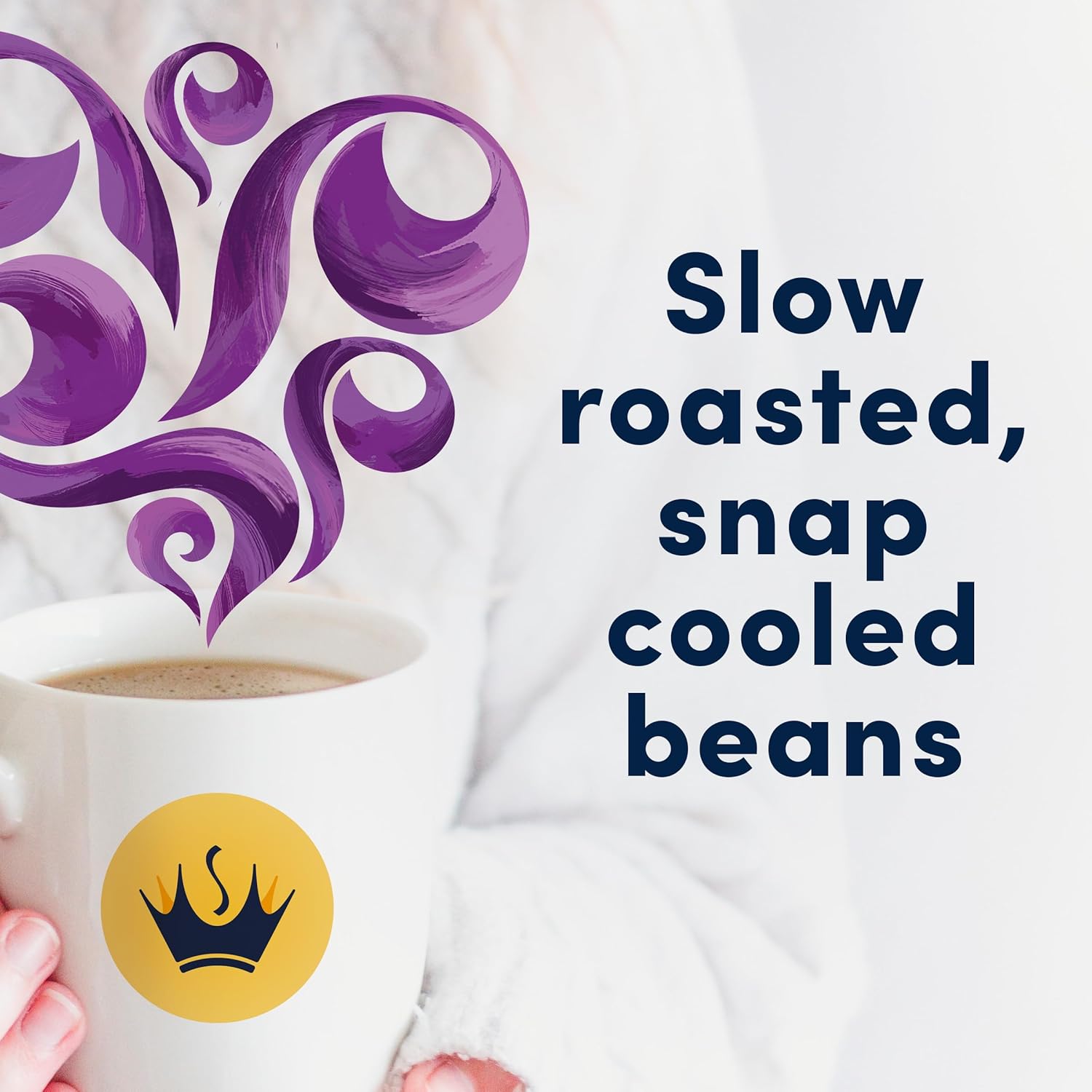 Gevalia Frothy Mocha Latte K-Cup & Froth Kit – Birthday Gift for Coffee Lovers, Ready in 2 Steps