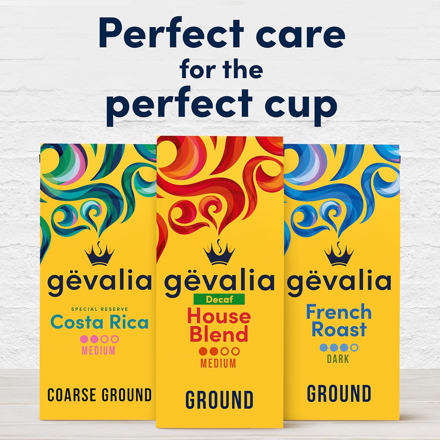 Gevalia House Blend Decaf Ground Coffee – Evening Wind-Down Ritual, 12 oz Swedish Medium Roast