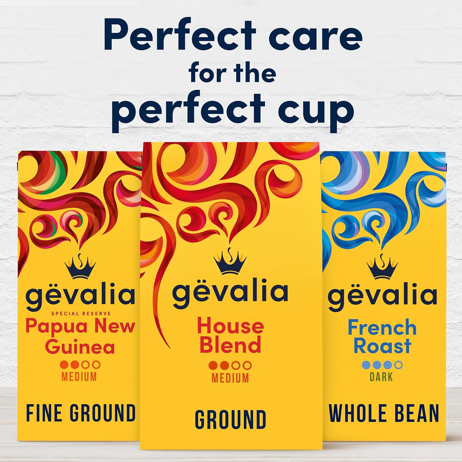 Gevalia House Blend Medium Roast Ground Coffee – Office Breakroom Focus Brew for Home and Workplace Productivity