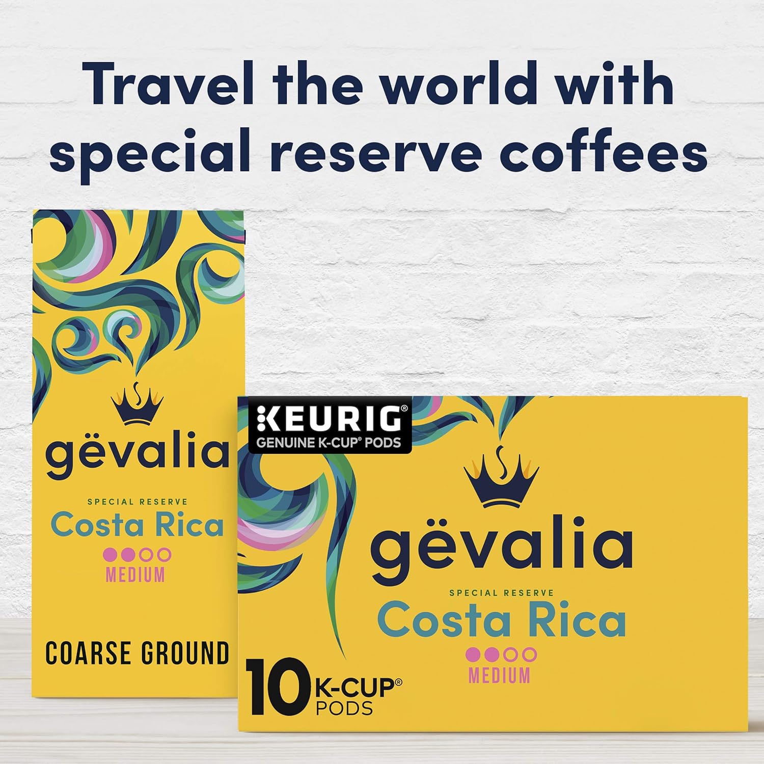 Gevalia Kaffe Special Reserve Costa Rica K-Cup Pods – Focused Morning Brew for Home Office and Remote Work Routines