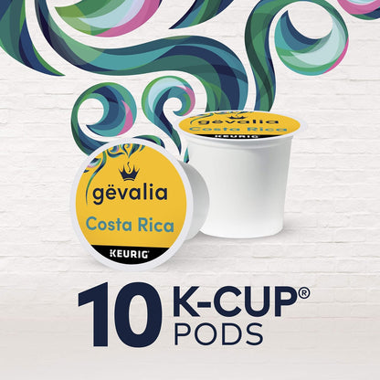 Gevalia Kaffe Special Reserve Costa Rica K-Cup Pods – Focused Morning Brew for Home Office and Remote Work Routines