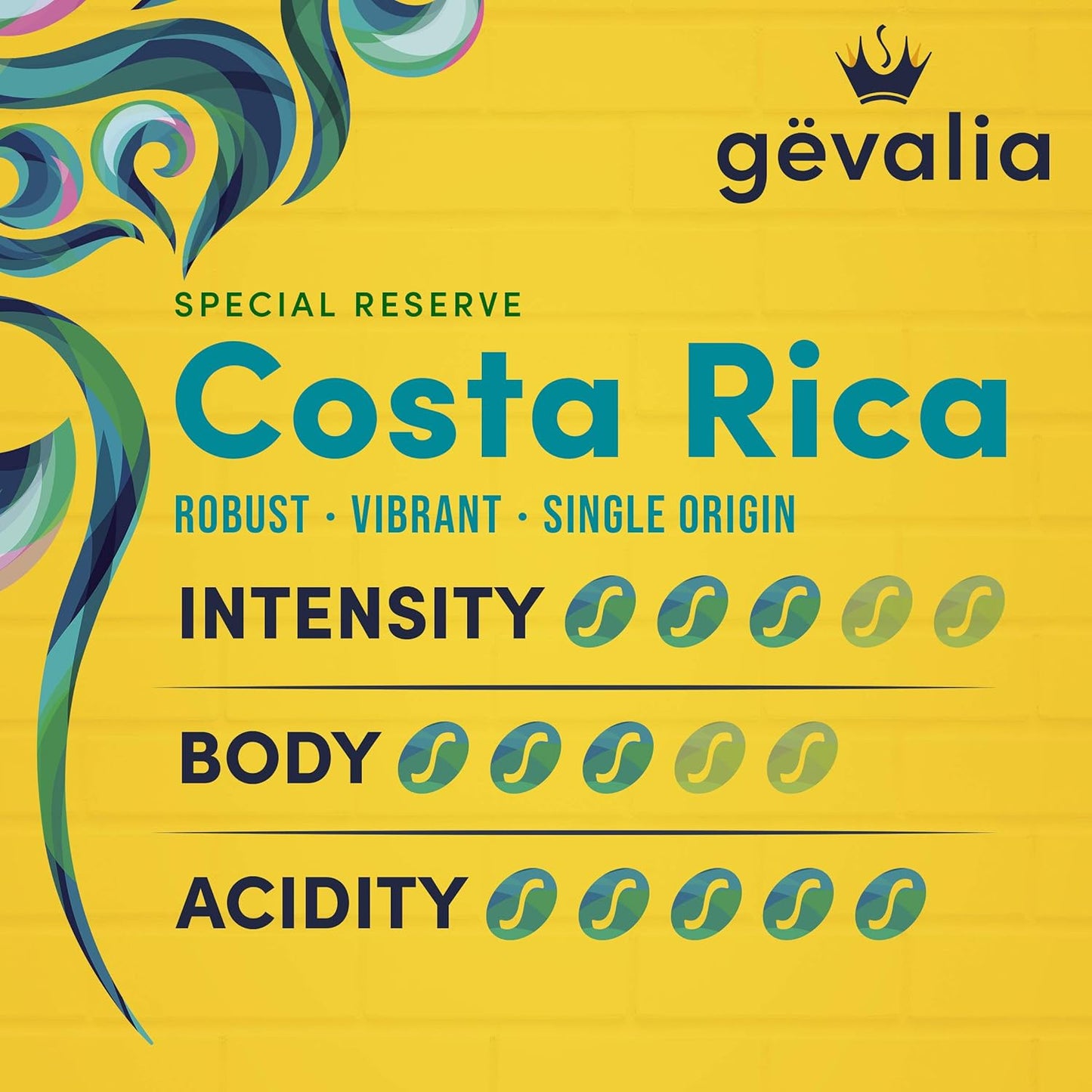 Gevalia Kaffe Special Reserve Costa Rica K-Cup Pods – Focused Morning Brew for Home Office and Remote Work Routines