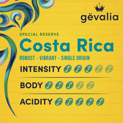 Gevalia Kaffe Special Reserve Costa Rica K-Cup Pods – Focused Morning Brew for Home Office and Remote Work Routines