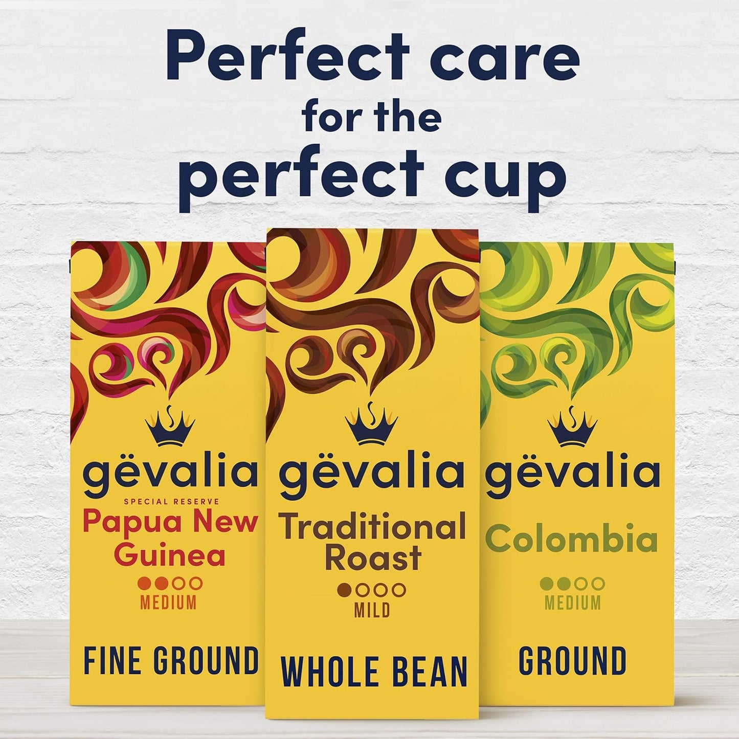 Gevalia Mild Roast Whole Bean Coffee – Premium 150-Year Swedish Heritage Roast, 12 oz Bag