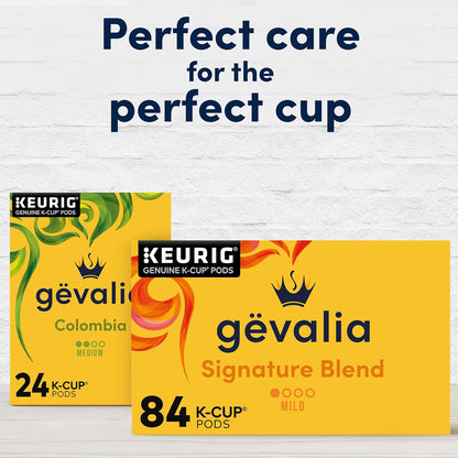 Gevalia Signature Blend Light Roast K-Cup Pods – Home Office Focus Brew for Remote Workers, 84 ct Box