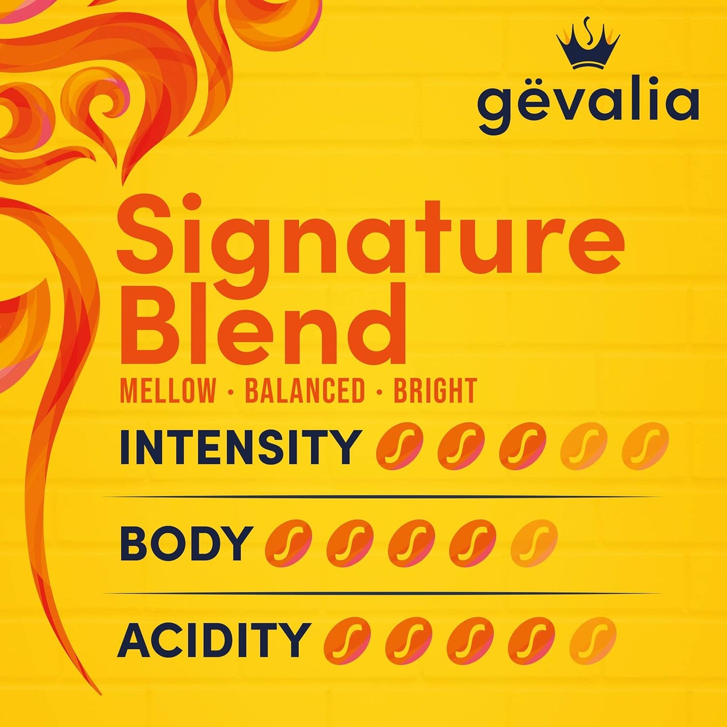 Gevalia Signature Blend Light Roast K-Cup Pods – Home Office Focus Brew for Remote Workers, 84 ct Box