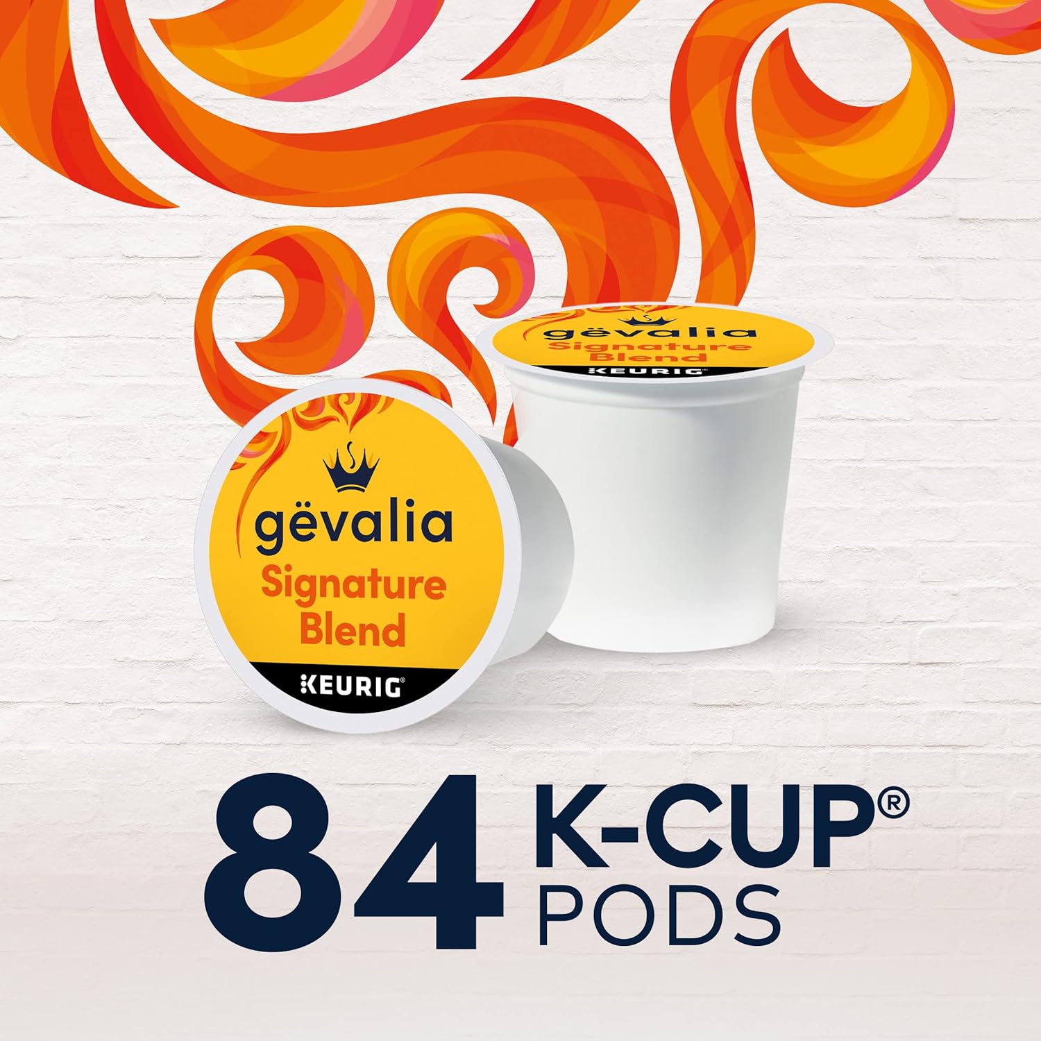 Gevalia Signature Blend Light Roast K-Cup Pods – Thoughtful Housewarming Gift for Coffee Lovers, 84 ct Box