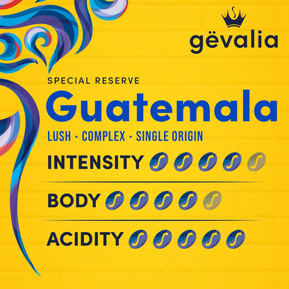 Gevalia Special Reserve Guatemala Single Origin – Premium Medium Roast Coarse Ground Coffee for an Elevated Home Coffee Bar