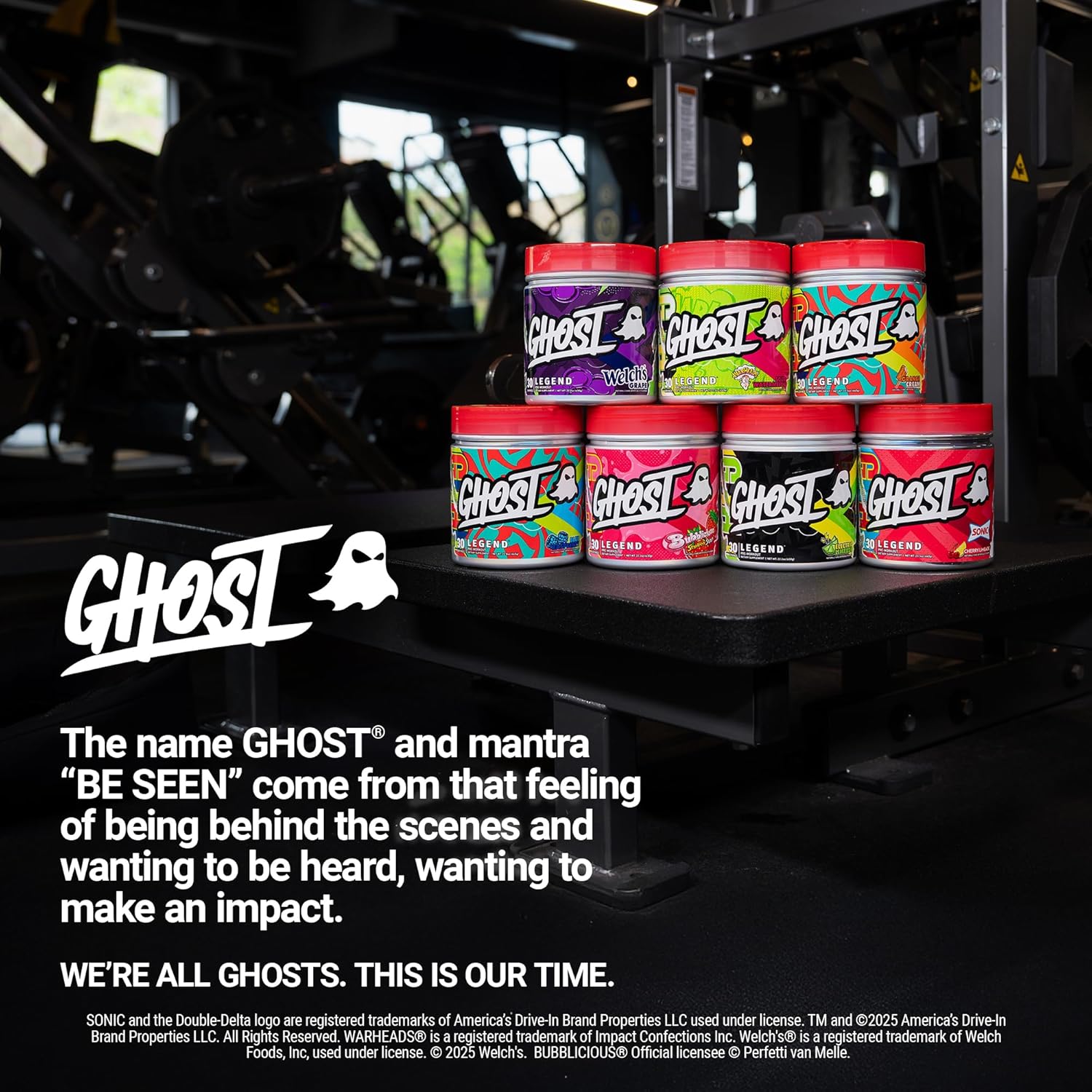 GHOST Legend Pre-Workout Powder – Vegan Fermented L-Citrulline for Pump, Daily Energy Ritual for Active Wellbeing