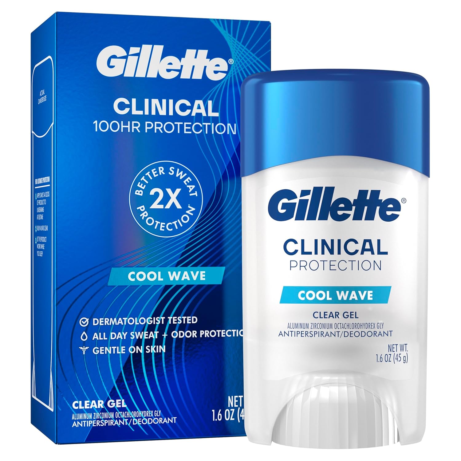 Gillette Clinical Antiperspirant for Men – All-Day Sweat Control to Stay Focused at Work