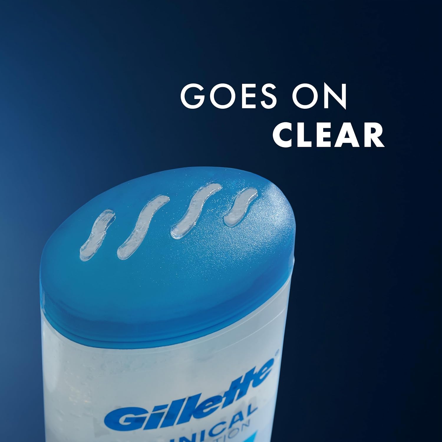 Gillette Clinical Antiperspirant for Men – Daily Confidence Ritual with 100HR Odor Protection and Skin-Friendly Formula