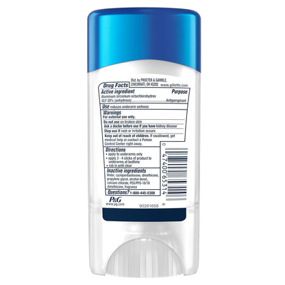 Gillette Clinical Antiperspirant for Men – Daily Confidence Ritual with 100HR Odor Protection and Skin-Friendly Formula