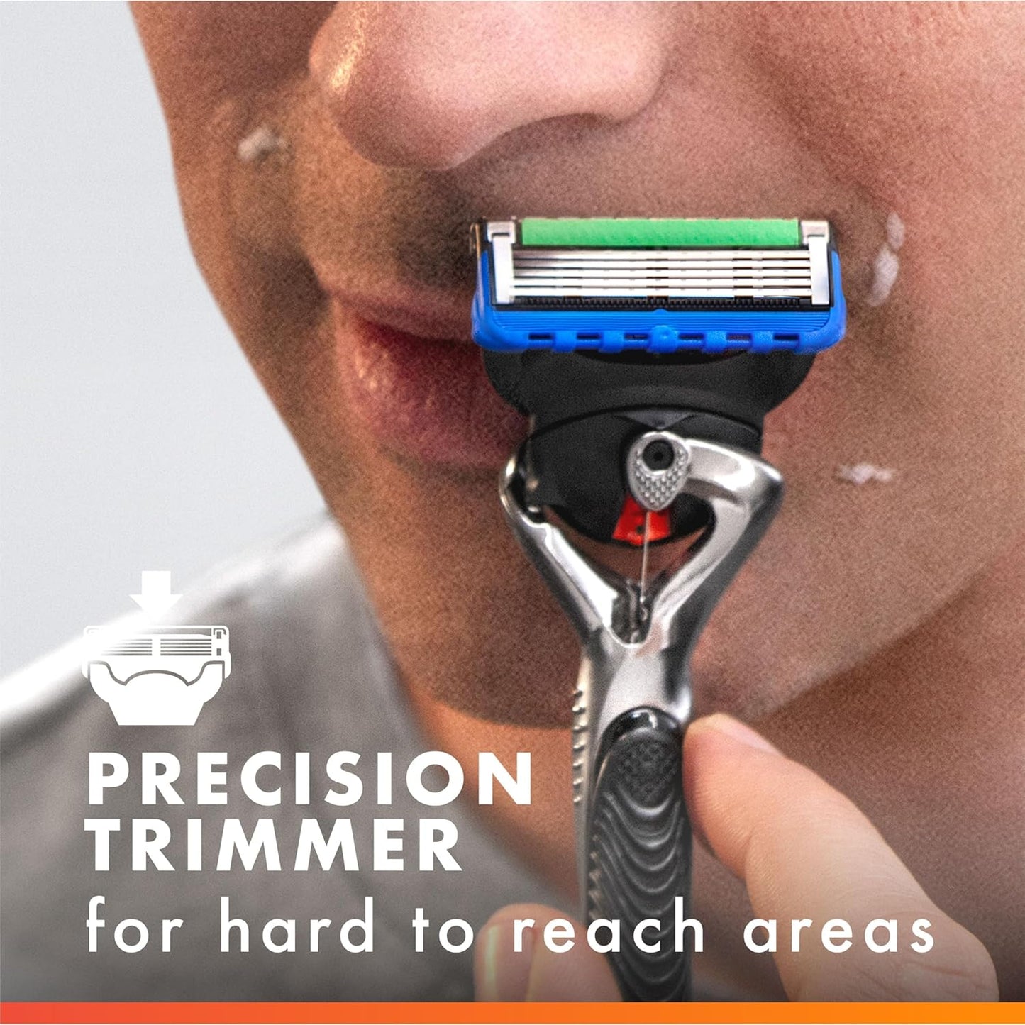 Gillette Fusion5 ProGlide Razor Blades for Men – Premium 5-Blade Refills for a Smooth, Comfortable Daily Shave