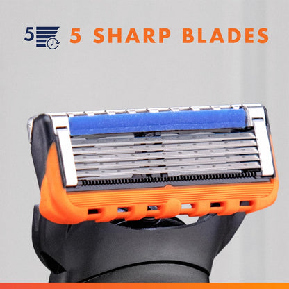 Gillette Fusion5 Razor Blade Refills – Smooth Daily Shaving Ritual for Sensitive Skin Care