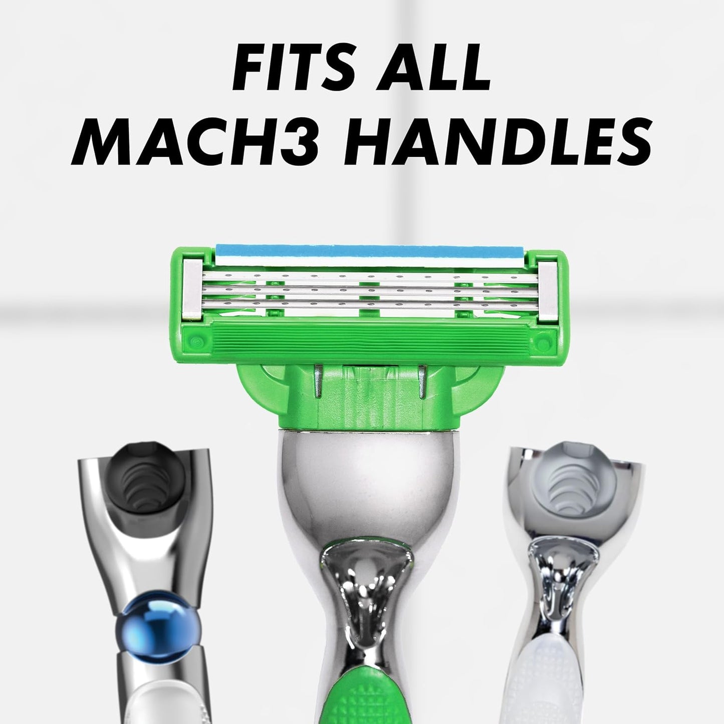 Gillette Mach3 Sensitive Blades 20 Count – Practical Birthday Gift for Dad and Husband, Grooming Stocking Stuffer