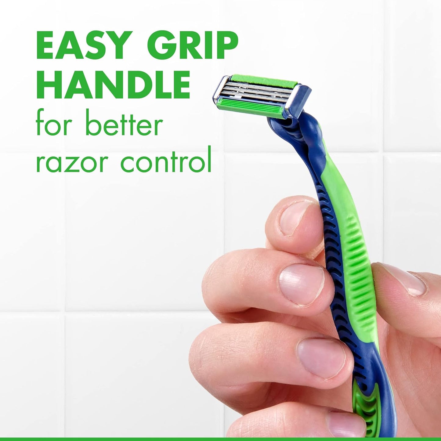 Gillette Sensor3 Sensitive Men's Razors – Portable Shaving for Travel & Camping, 4 Count