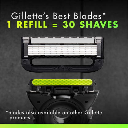 GilletteLabs Exfoliating Razor with Magnetic Stand – Daily Skincare Ritual for Smooth, Healthy Skin