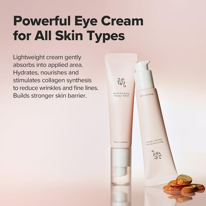 ginseng root extract for elasticity, deep hydration, and skin vitality