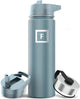Elemental Gray - 22 Ounces - Straw - 22 Oz