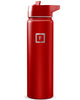 Fire Red - 24 Ounces - Straw - 24 Oz (1 Lid)