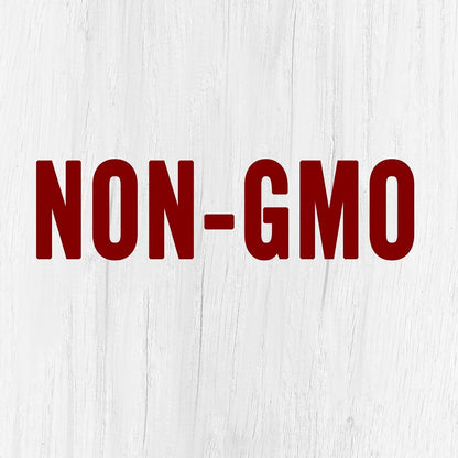gluten free, non-gmo, and no corn syrup formulation
