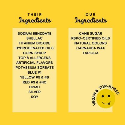 gluten-free, soy-free, and vegan-certified formulation