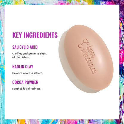 Good Molecules Clarify and Cleanse Bar — Mindful Daily Cleansing Ritual for Balanced Skin