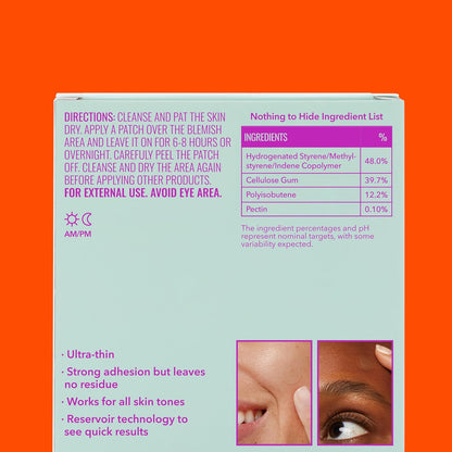 Good Molecules Pimple Patches – Nightly Self-Care Ritual for Clearer Skin, 60 Count Overnight Hydrocolloid Treatment
