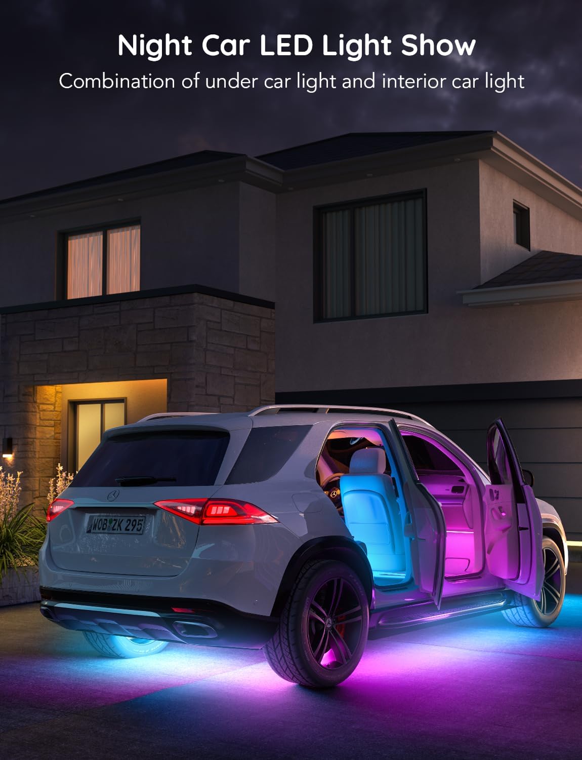 Govee Car LED Strip Lights – Thoughtful Valentine's Day Gift for Couples, Music Sync Car Interior Decor