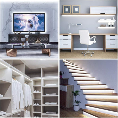 Govee Warm White LED Tape – Living Room Aesthetic Accent Lighting for a Soft Ambient Atmosphere