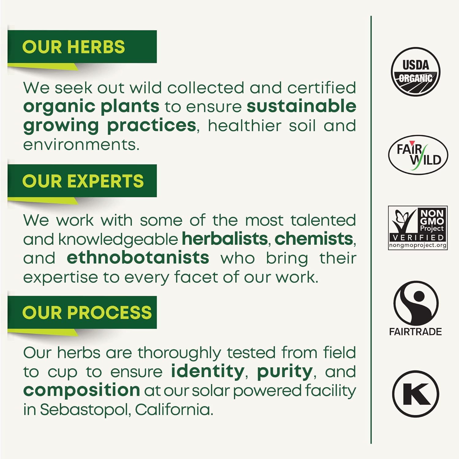 granulated form for fast, clean brewing
