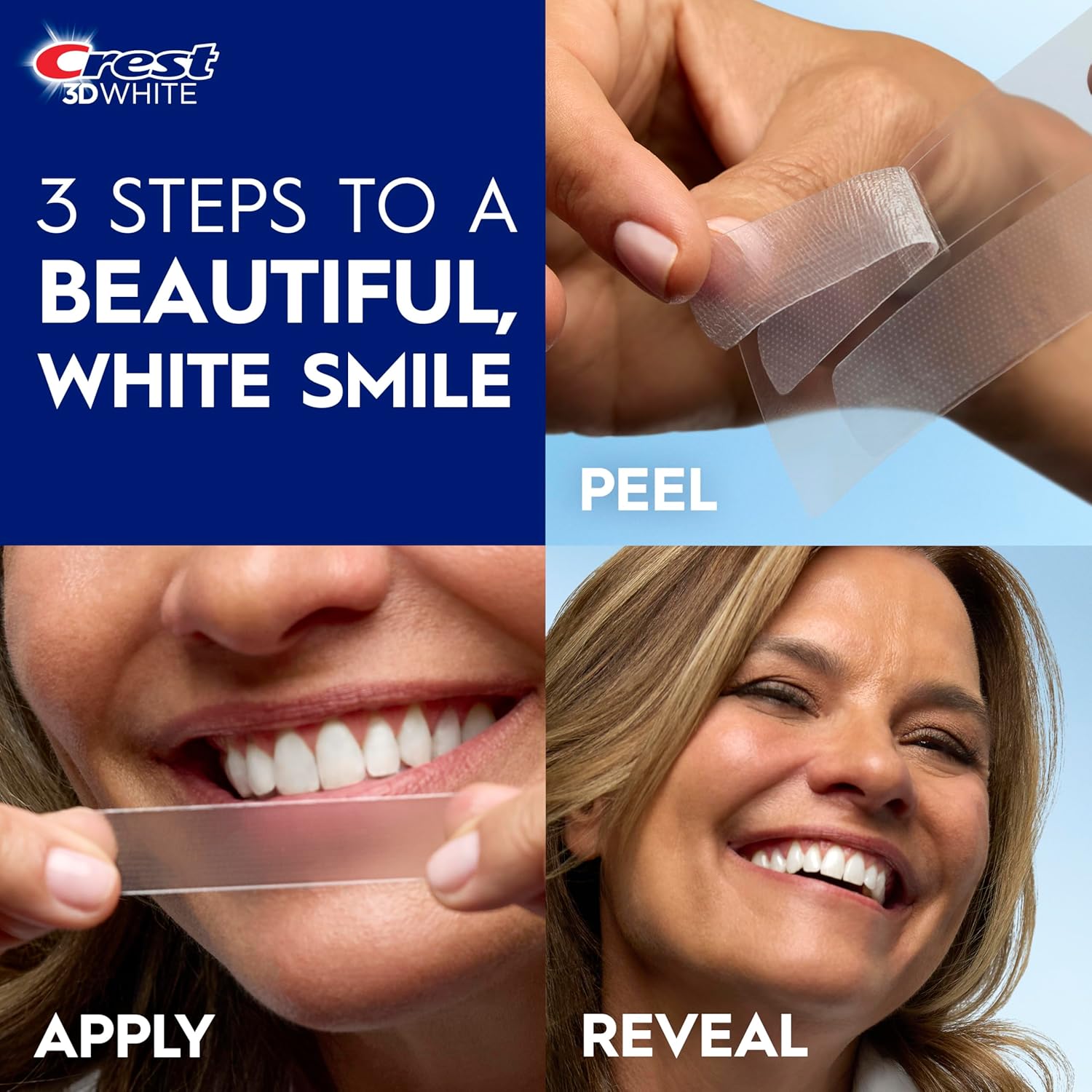 guaranteed 100% noticeably whiter smile with up to 23 levels of whitening