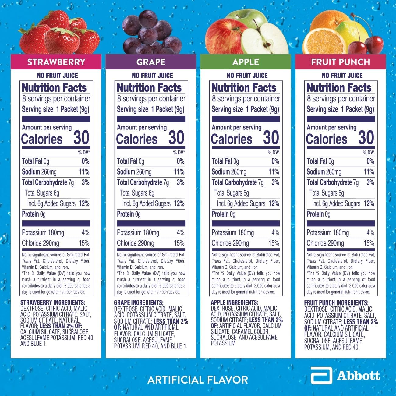 halal and kosher certified, caffeine-free, 365-day shelf life