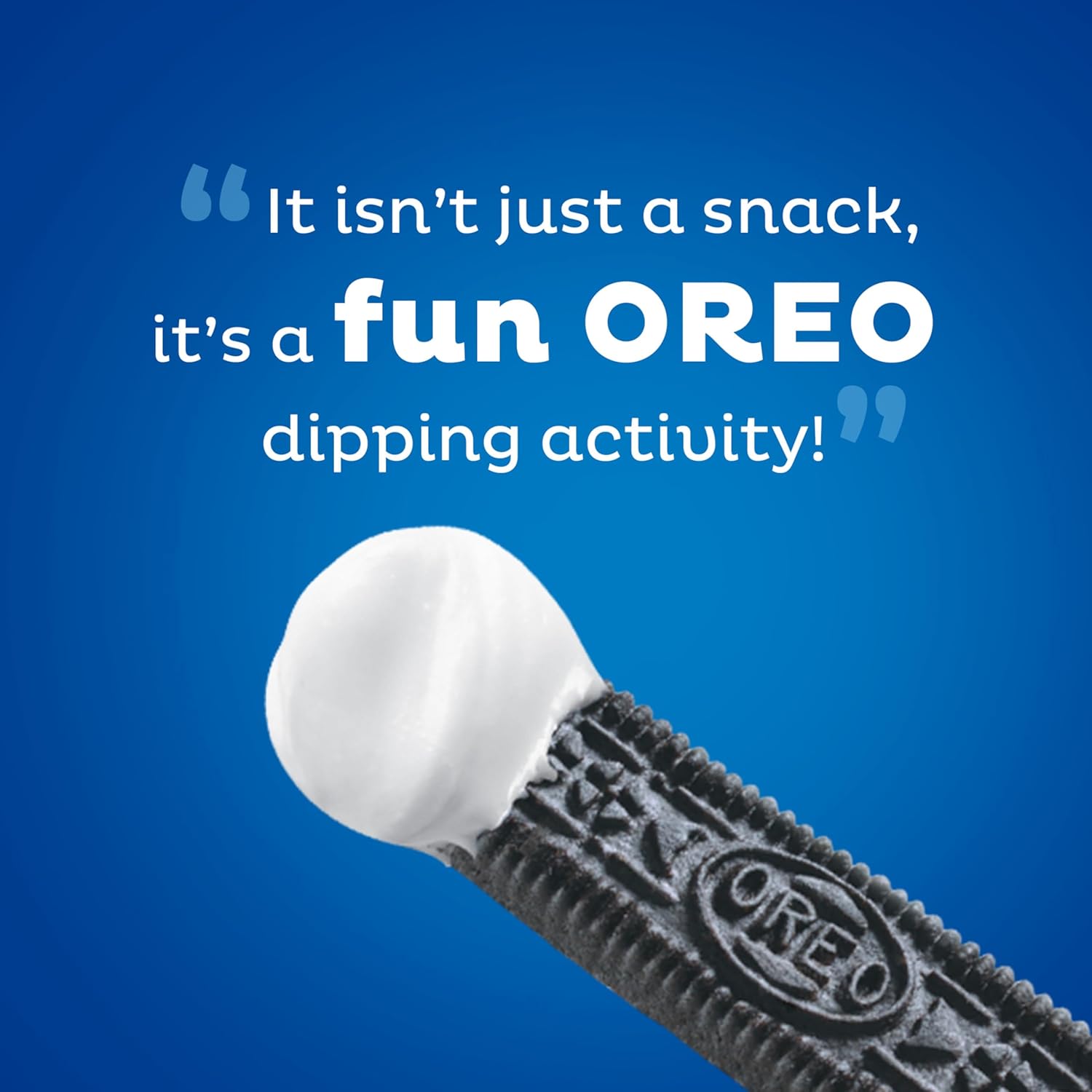 Handi-Snacks OREO Cookie Sticks 'N Creme Dip Snack Packs as Birthday Party Favors, Classroom Treats, and Holiday Stocking Stuffers, 20 Pack