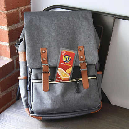 Handi-Snacks RITZ Crackers and Cheese Dip Snack Packs – No-Refrigeration Road Trip Snack for the Car, 20 Single-Serve
