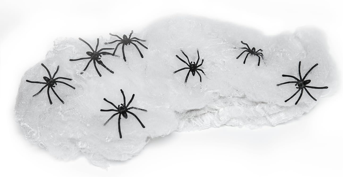 Happy Hippo Spider Web Halloween Decoration – Hostess Gift for the Friend Who Throws the Best Halloween Party