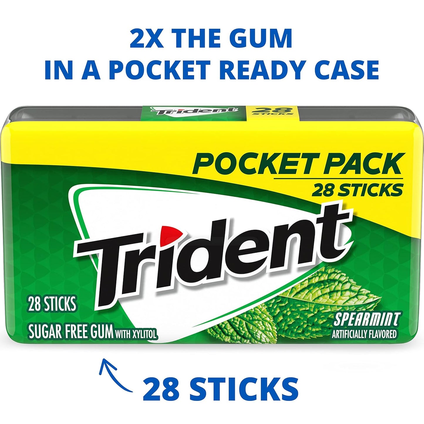 hard-case pocket pack engineered so gum sticks stay inside during transport