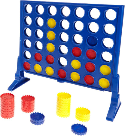 Hasbro Gaming Connect 4 Quick Strategy Break Game for Office Break Rooms and Dorm Study Desks
