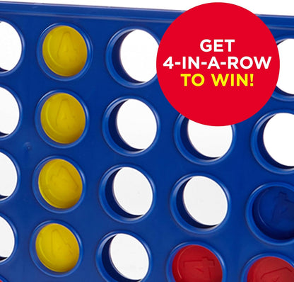 Hasbro Gaming Connect 4 Quick Strategy Break Game for Office Break Rooms and Dorm Study Desks