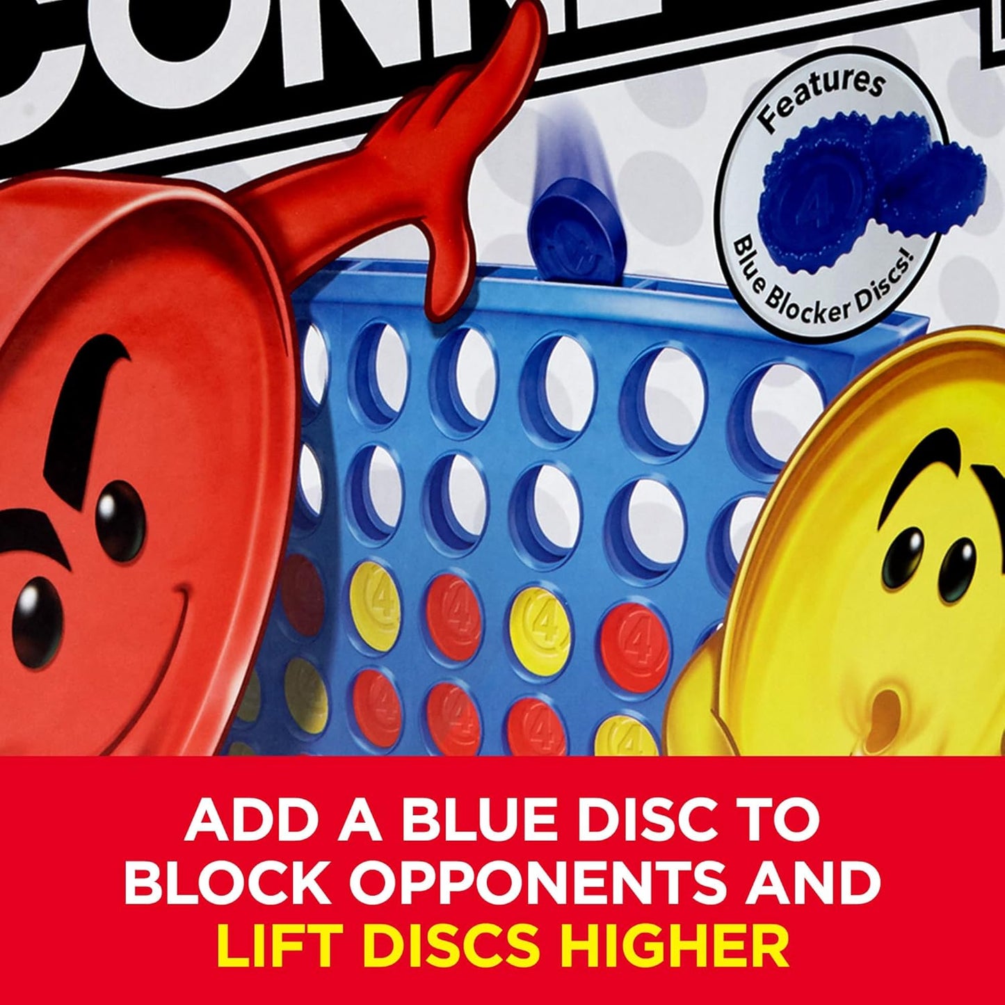 Hasbro Gaming Connect 4 Quick Strategy Break Game for Office Break Rooms and Dorm Study Desks