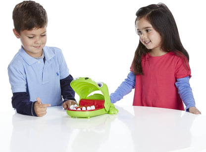 Hasbro Gaming Crocodile Dentist Board Game – Family Game Night Activity for Kids Ages 4 to 8, No Batteries Needed