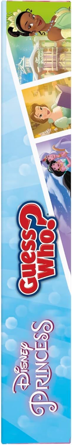 Hasbro Gaming Guess Who? Disney Princess Edition – Safe Indoor Board Game for Kids Ages 5 and Up, Family Playroom Activity