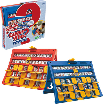 Hasbro Gaming Guess Who? Original – Classroom Board Game for Elementary Teachers, After-School and Daycare Use