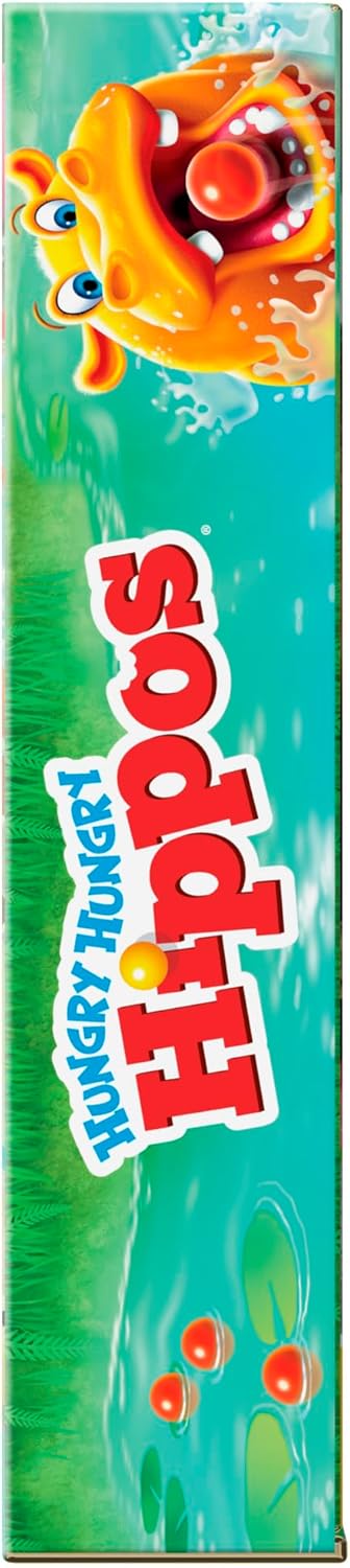 Hasbro Gaming Hungry Hungry Hippos Game – Nostalgic Birthday Gift for 4 Year Old Boy or Girl, Classic Marble Chomping Family Activity