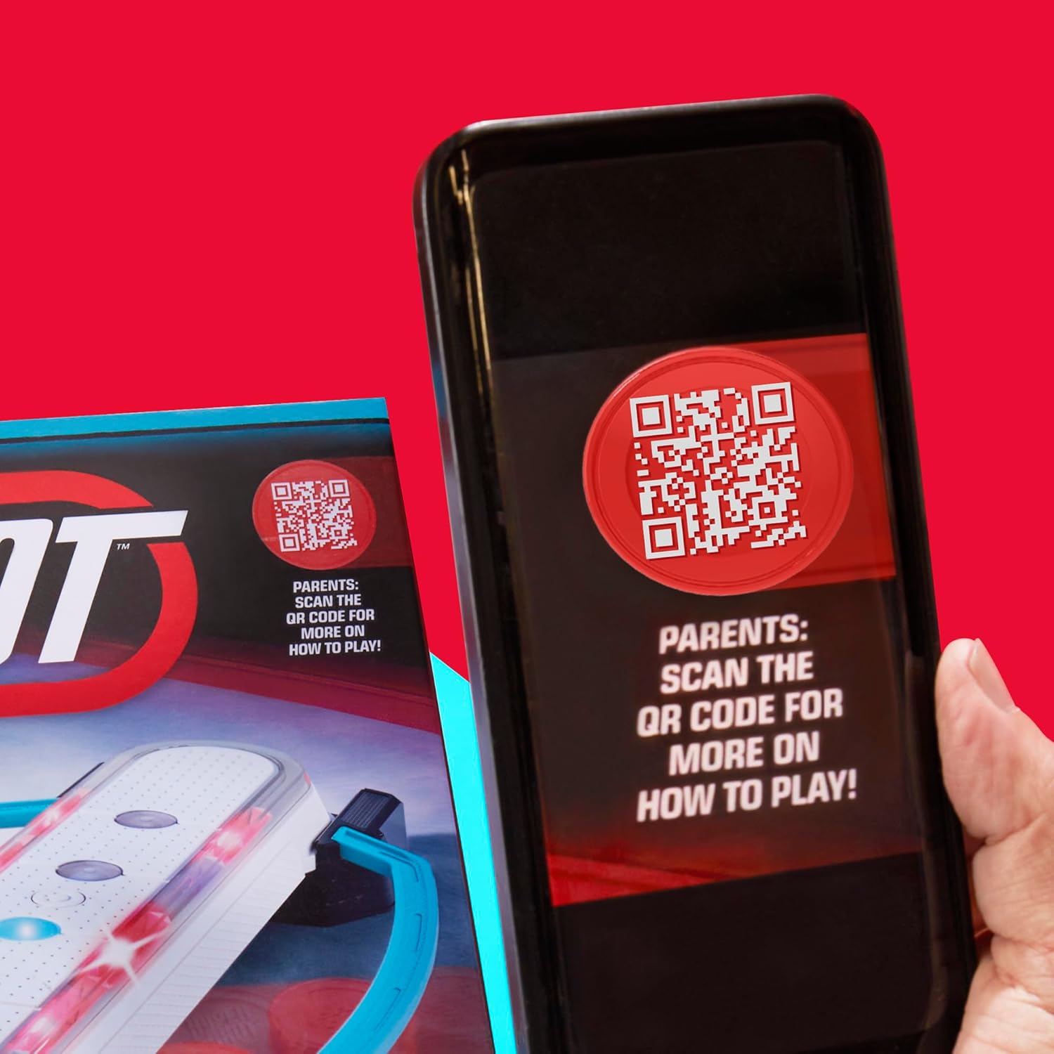 Hasbro Gaming Hypershot Hockey – Quick Mental Reset for Home Office Breaks and Study Sessions
